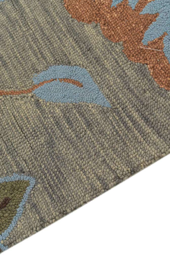 4' x 6' Agra Wool Rug