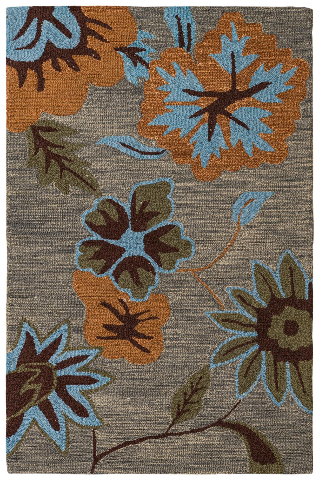 4' x 6' Agra Wool Rug