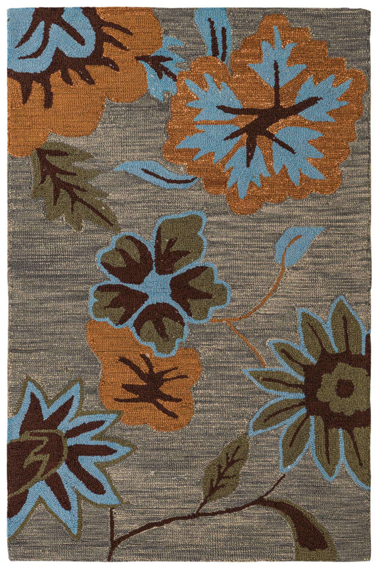 4' x 6' Agra Wool Rug
