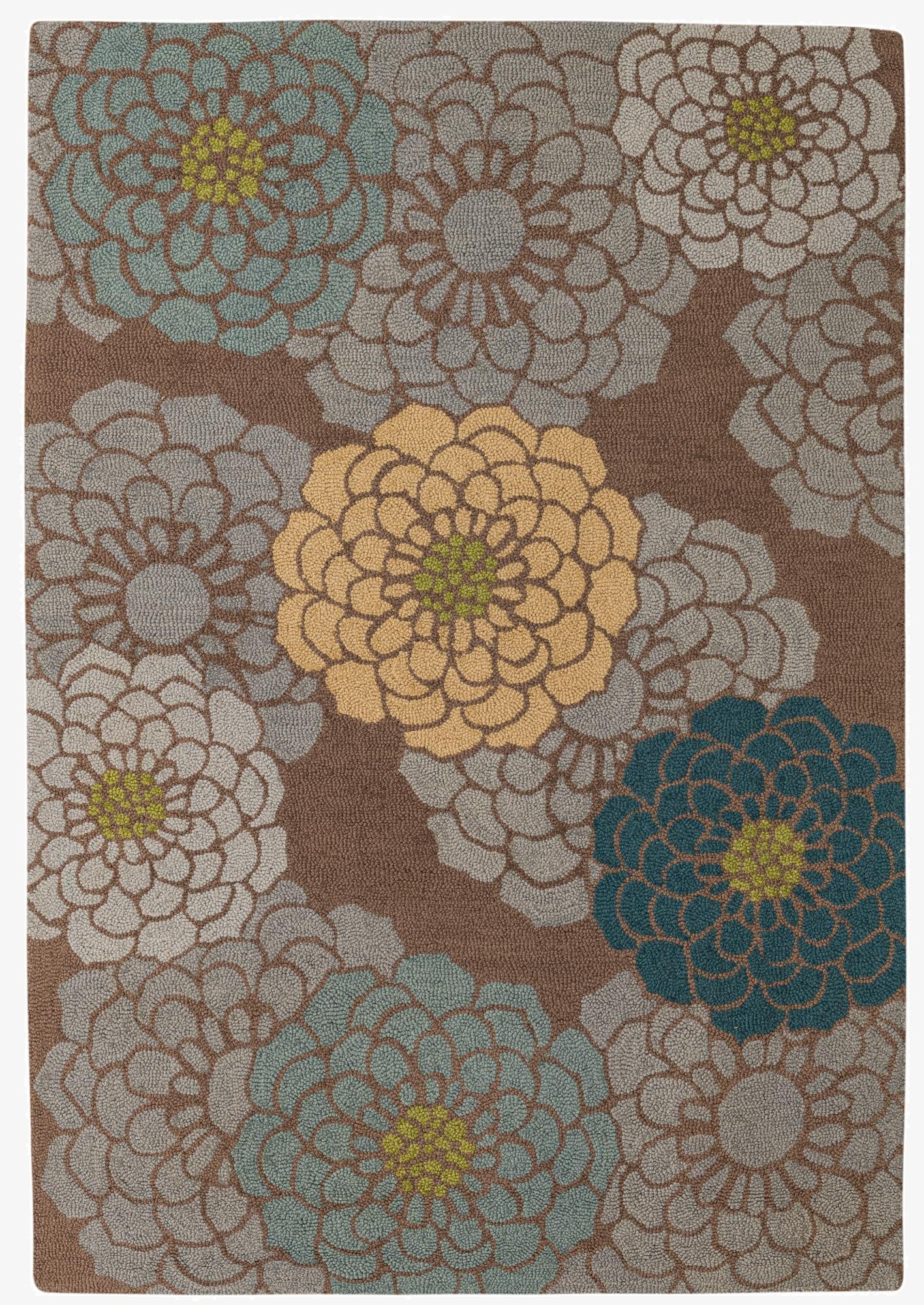 5' x 7' Agra Wool Rug