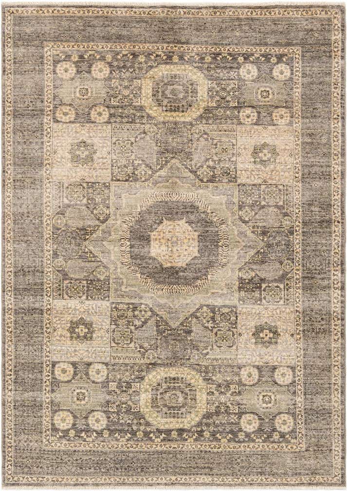 4' 1 x 5' 9 Hand Knotted Amina Rug