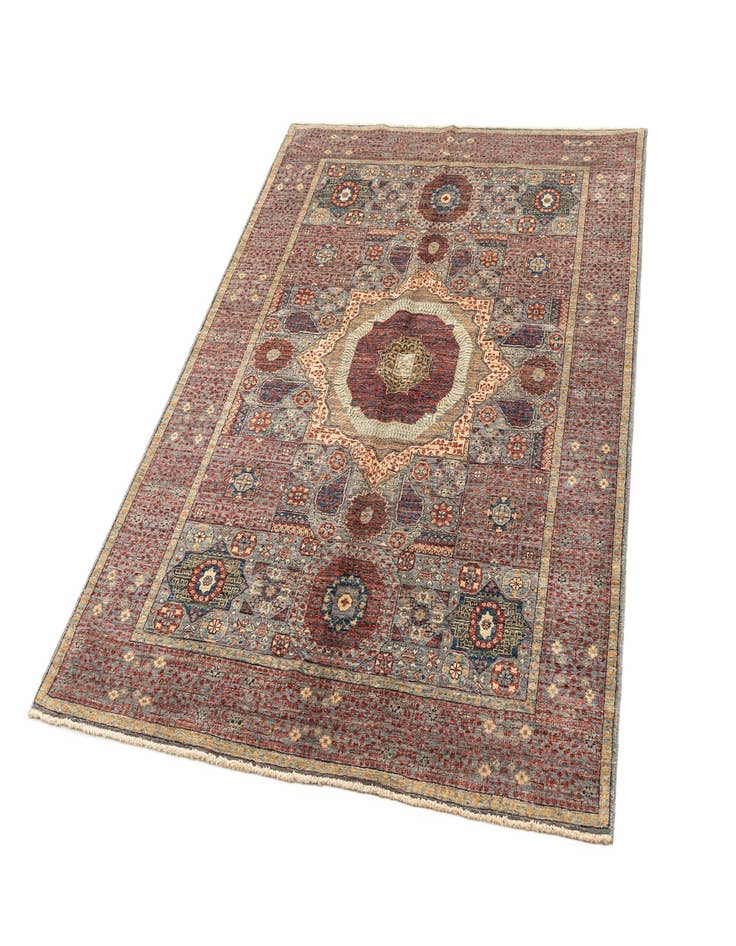 Detail image of 5' 1 x 7' 1 Hand Knotted Amina Rug