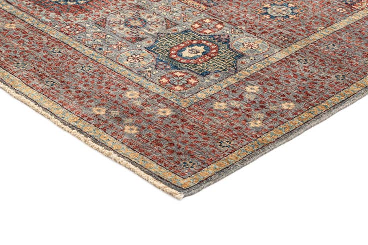 Detail image of 5' 1 x 7' 1 Hand Knotted Amina Rug
