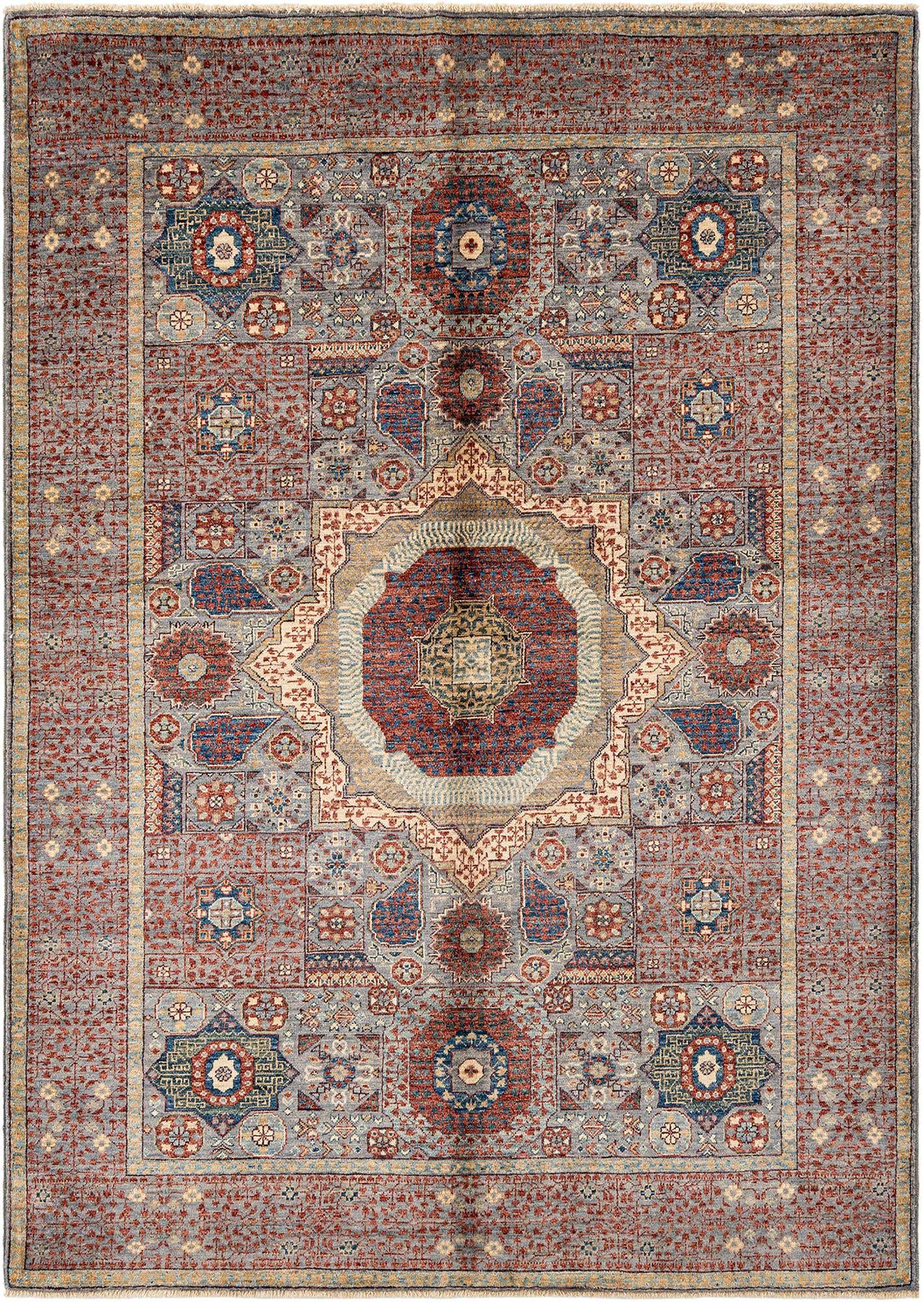 5' 1 x 7' 1 Hand Knotted Amina Rug