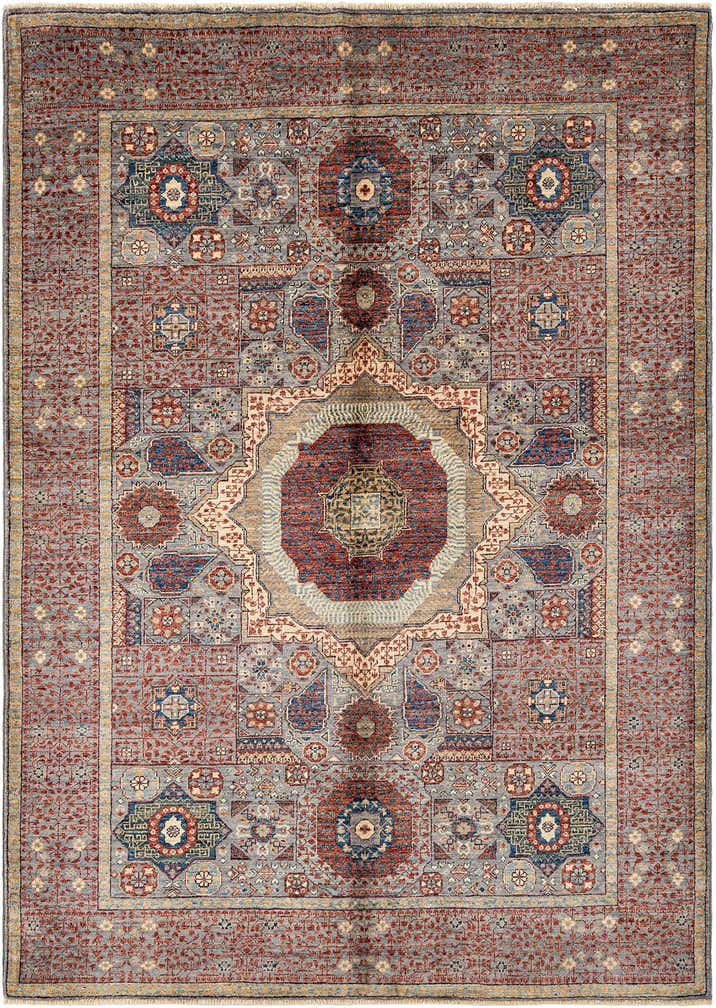5' 1 x 7' 1 Hand Knotted Amina Rug