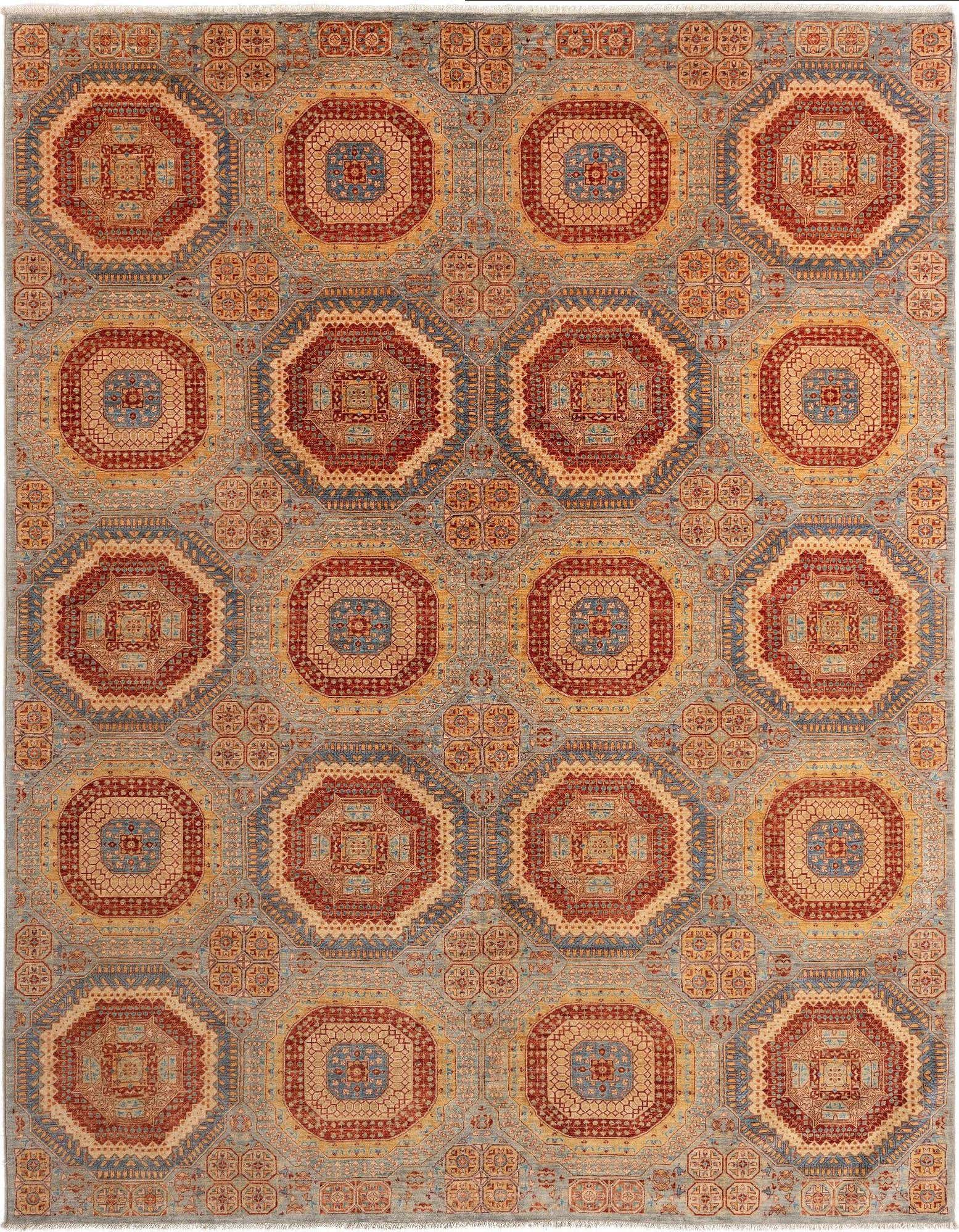 9' x 11' 8 Hand Knotted Amina Rug