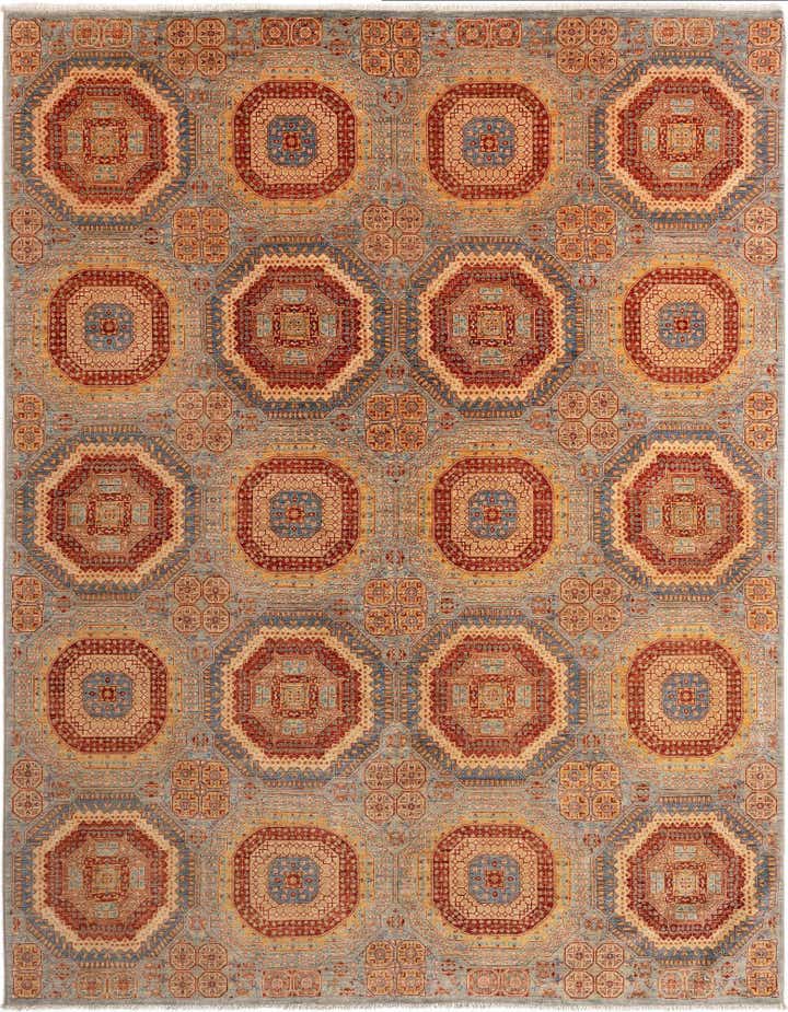 9' x 11' 8 Hand Knotted Amina Rug