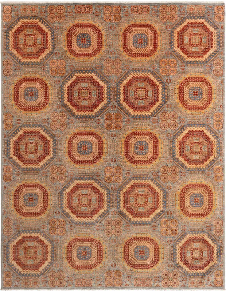 Detail image of 9' x 11' 8 Hand Knotted Amina Rug