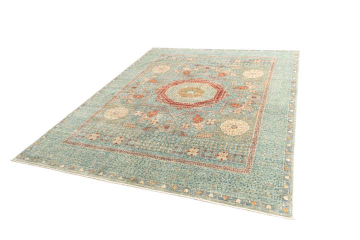 8' 6 x 9' 1 Hand Knotted Amina Rug