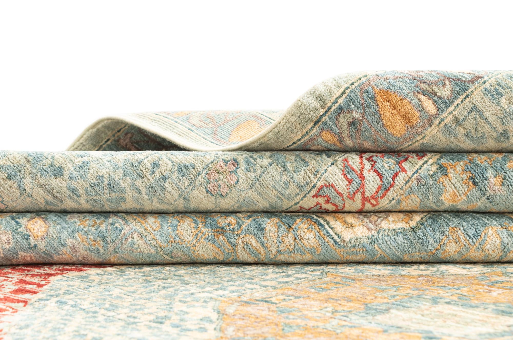 8' 6 x 9' 1 Hand Knotted Amina Rug