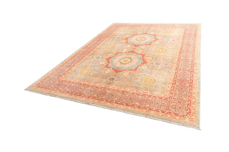 Detail image of 10' x 13' 2 Hand Knotted Amina Rug