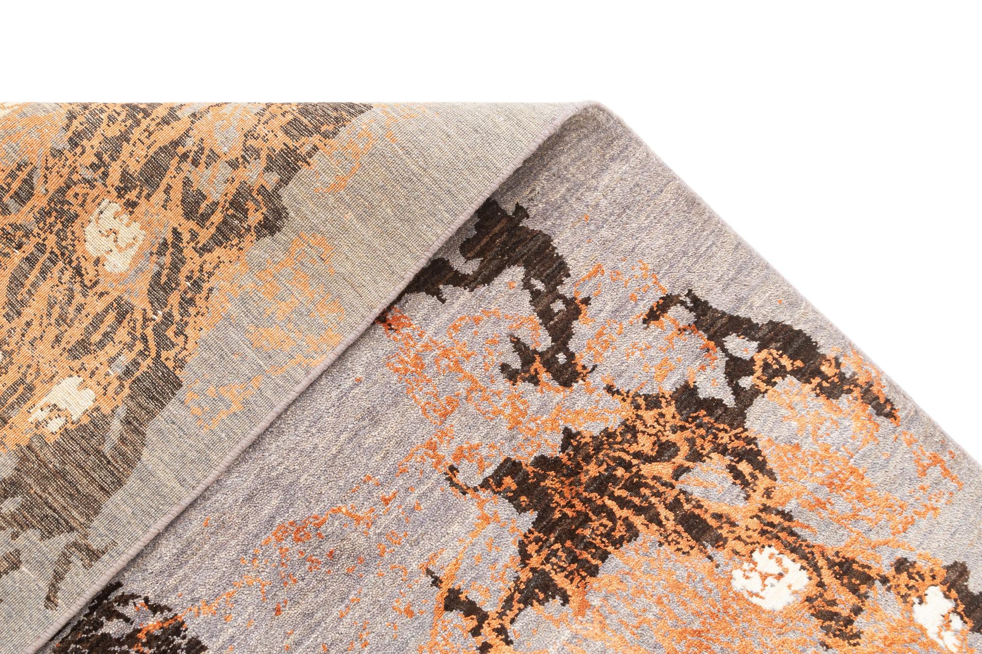 5' 5 x 7' 10 Hand Knotted Anar Rug