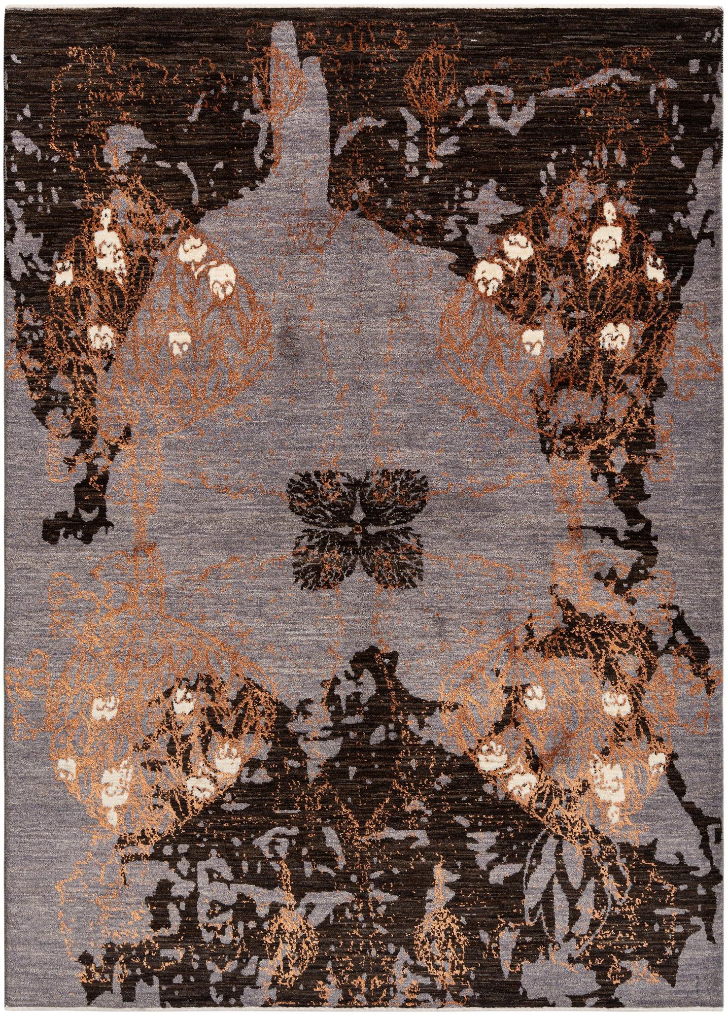 5' 5 x 7' 7 Hand Knotted Anar Rug