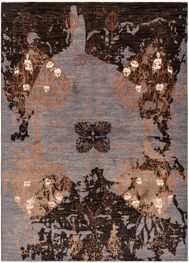5' 5 x 7' 7 Hand Knotted Anar Rug