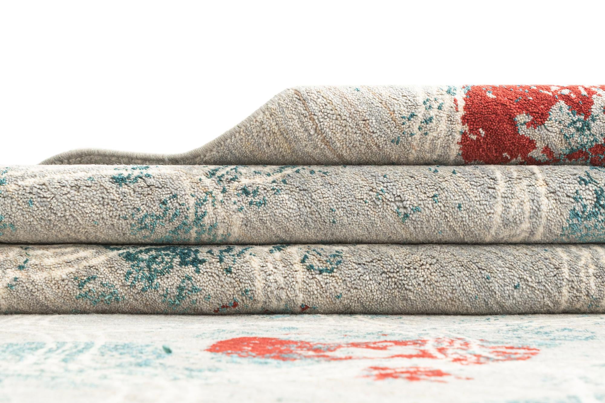 5' 4 x 7' 10 Hand Knotted Anar Rug