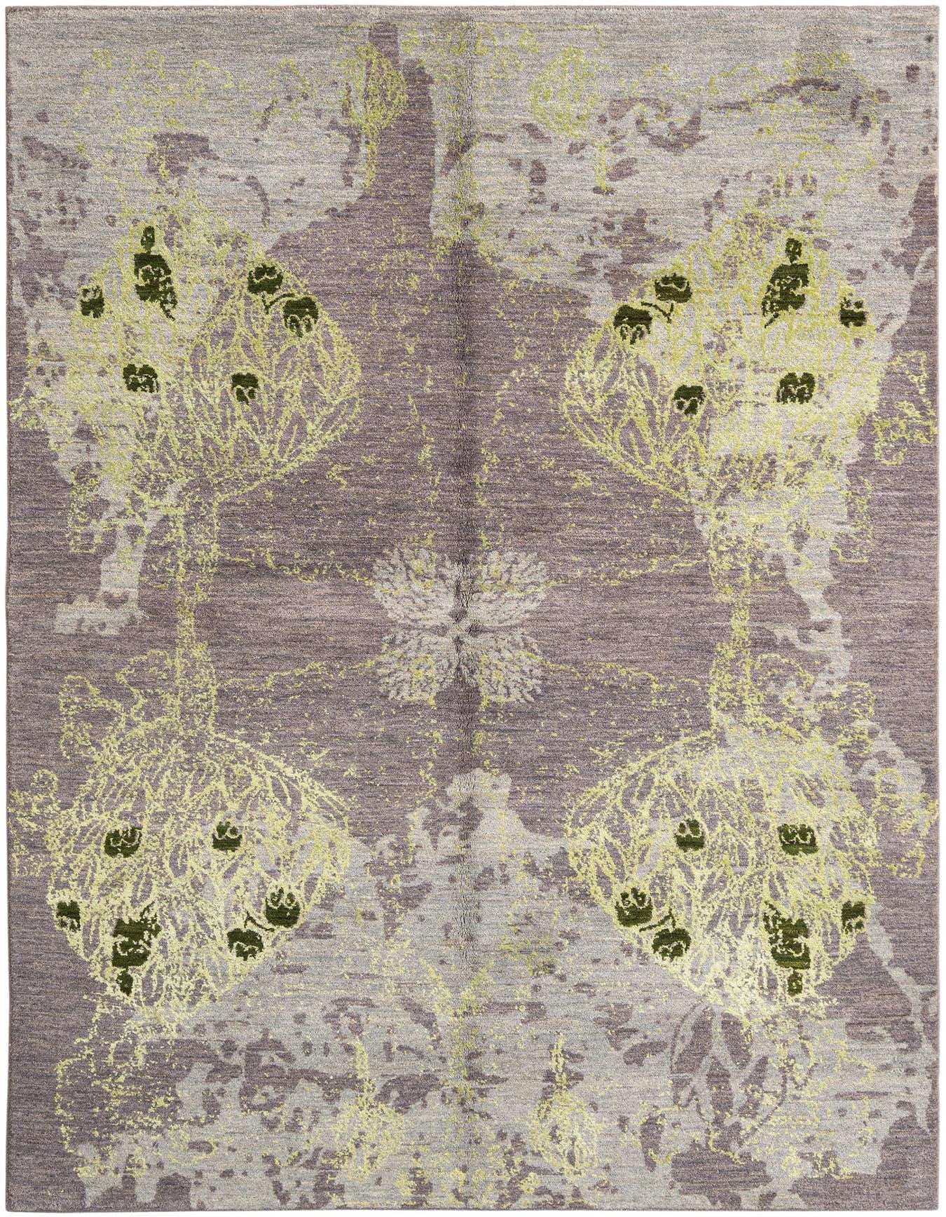 5' 3 x 7' 10 Hand Knotted Anar Rug