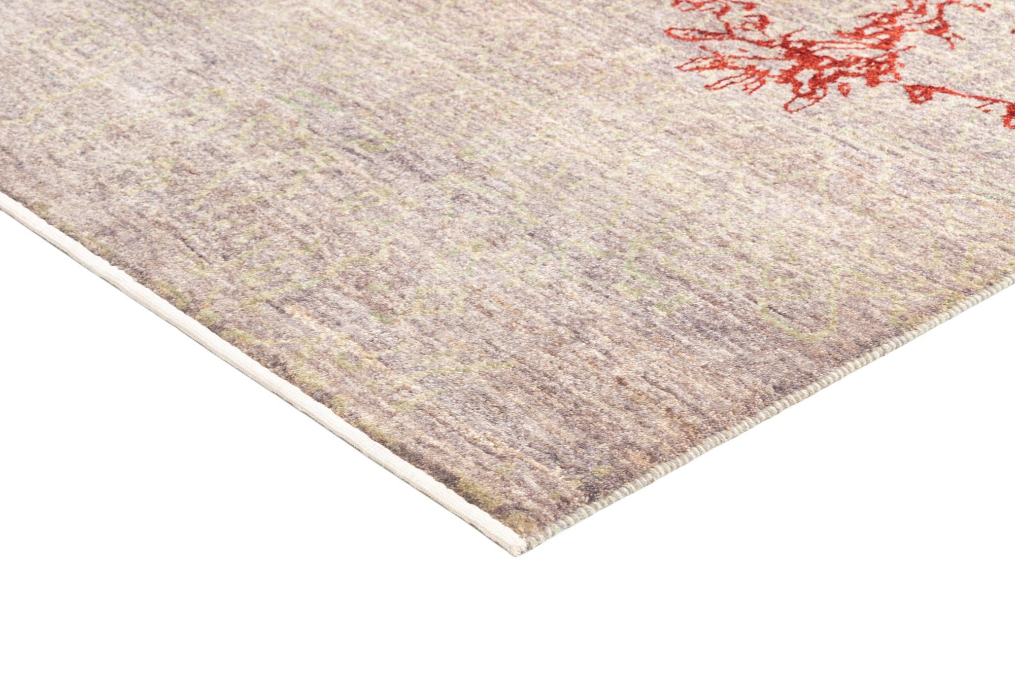 6' 9 x 9' 5 Hand Knotted Anar Rug