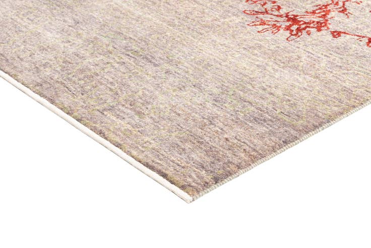Detail image of 6' 9 x 9' 5 Hand Knotted Anar Rug