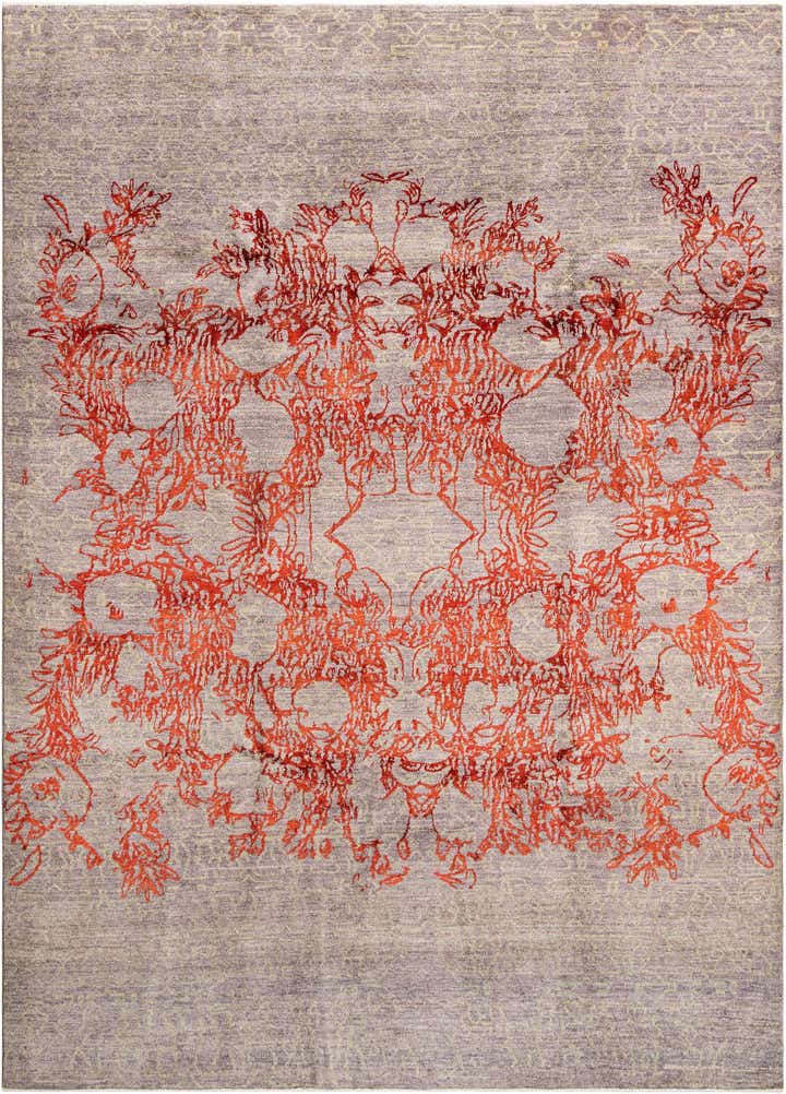 6' 9 x 9' 5 Hand Knotted Anar Rug