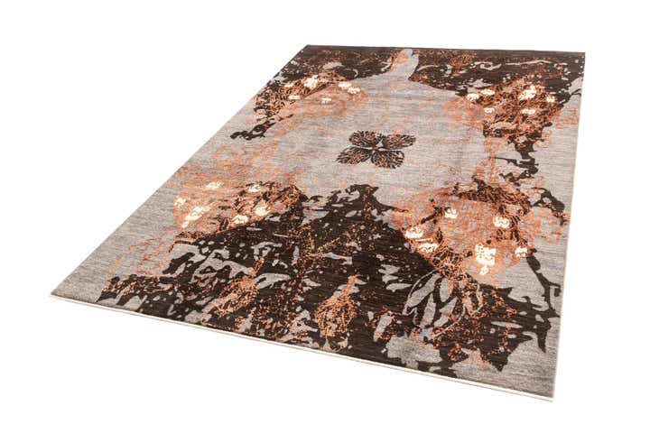 6' 7 x 9' 5 Hand Knotted Anar Rug