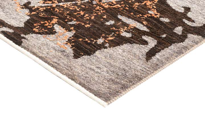 6' 7 x 9' 5 Hand Knotted Anar Rug