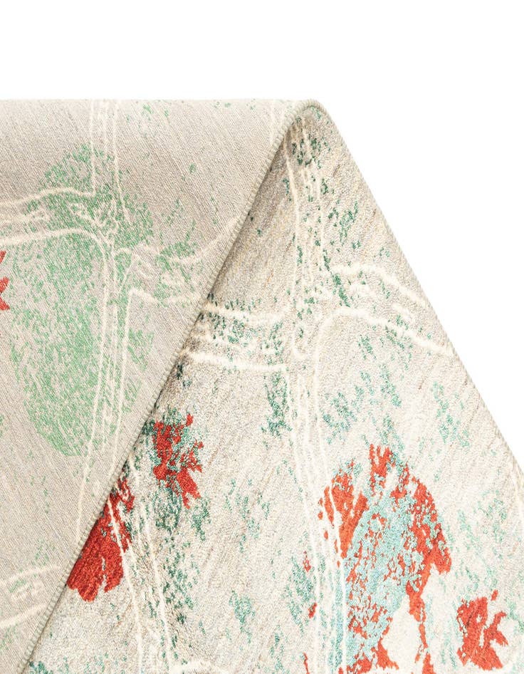 Detail image of 6' 6 x 10' 2 Hand Knotted Anar Rug