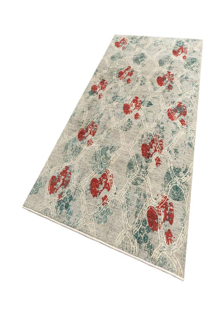 6' 6 x 9' 11 Hand Knotted Anar Rug