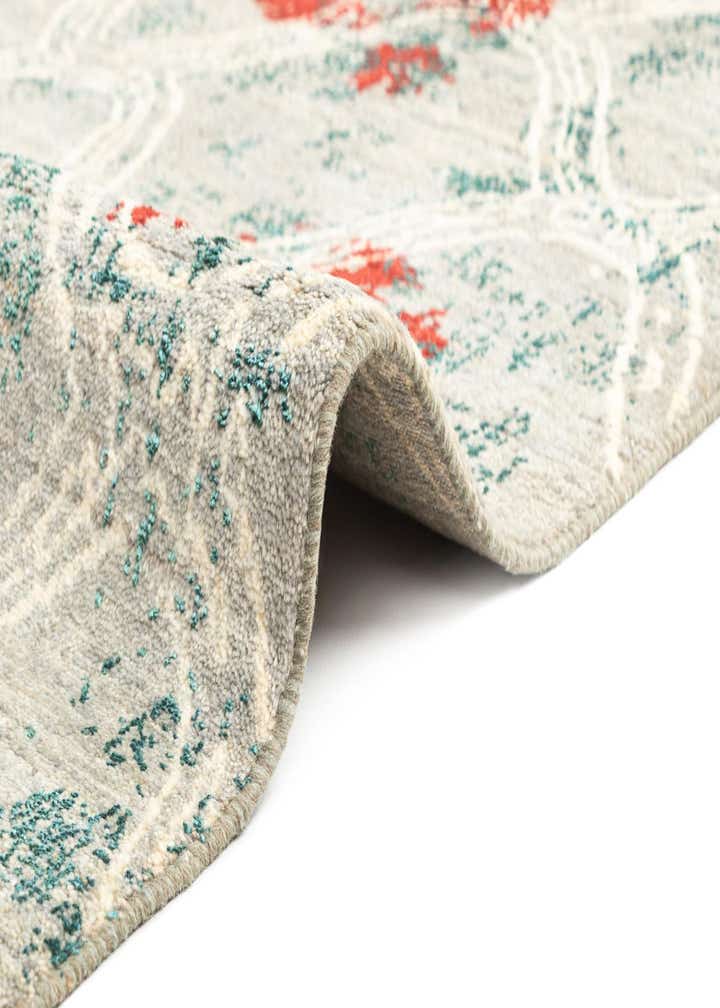 6' 6 x 9' 11 Hand Knotted Anar Rug