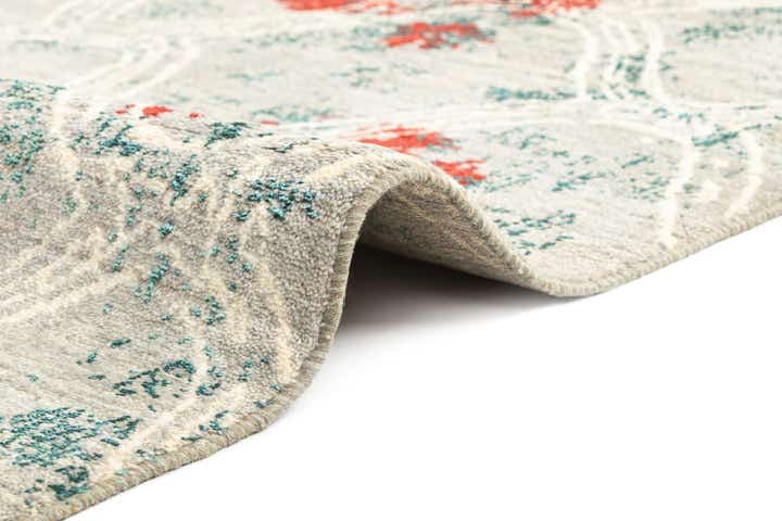 6' 6 x 9' 11 Hand Knotted Anar Rug