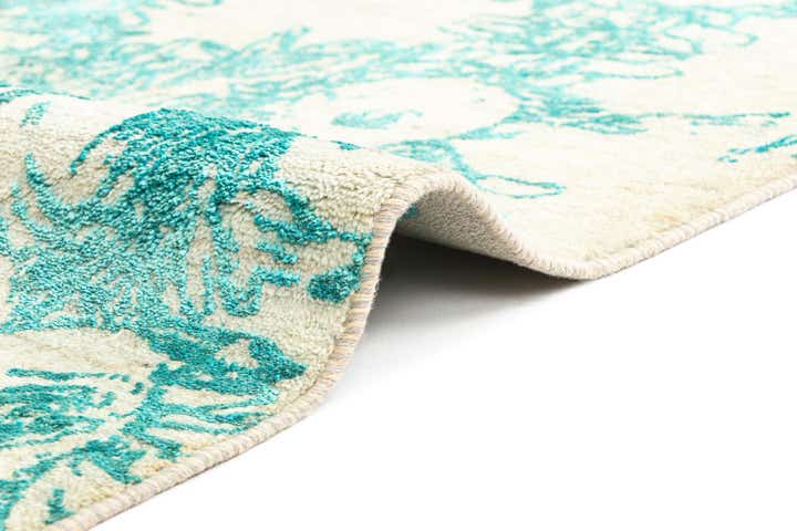 6' 4 x 9' 8 Hand Knotted Anar Rug