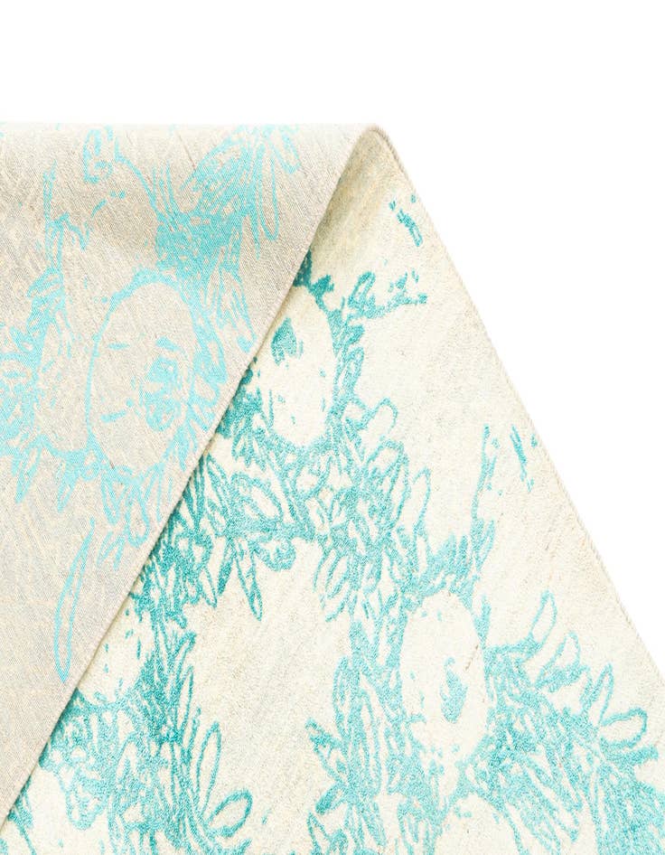 Detail image of 6' 4 x 9' 8  Hand Knotted Anar Rug