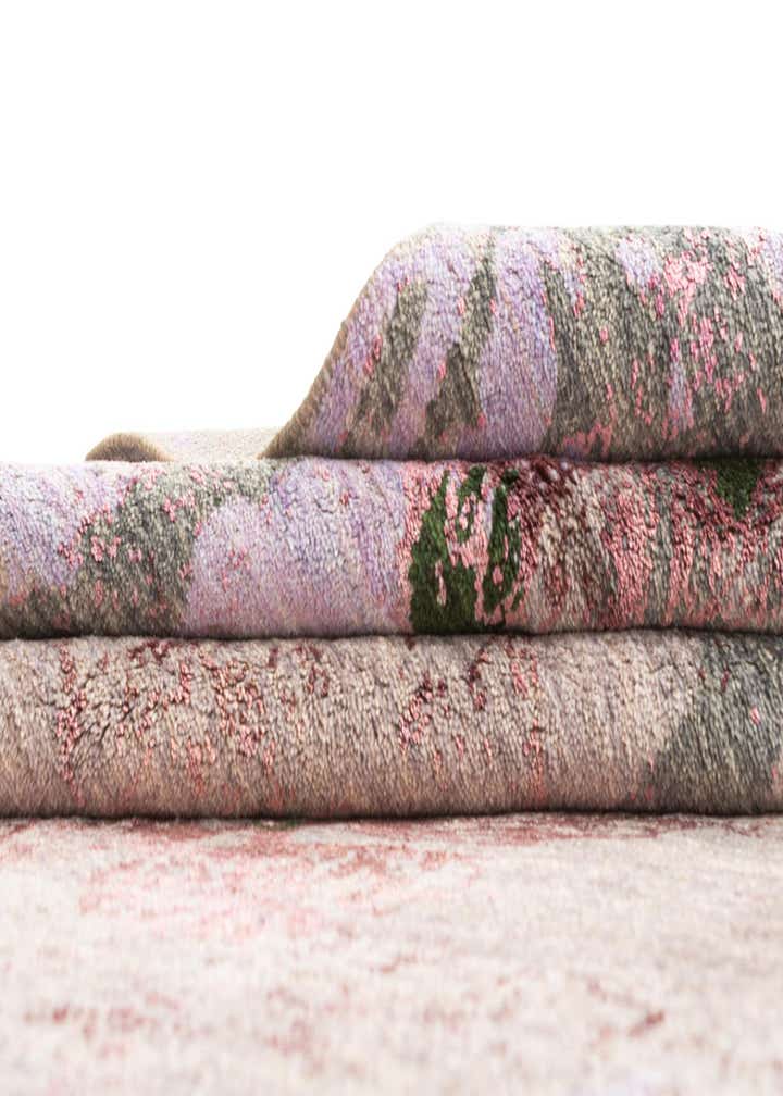 6' 4 x 10' Hand Knotted Anar Rug