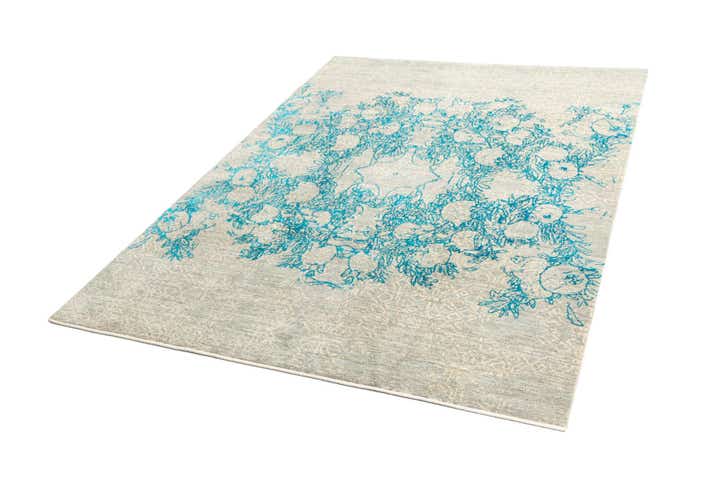 6' 9 x 9' 3 Hand Knotted Anar Rug