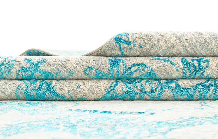 6' 9 x 9' 3 Hand Knotted Anar Rug