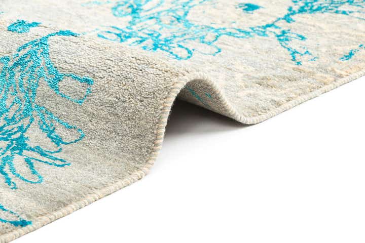 6' 9 x 9' 3 Hand Knotted Anar Rug