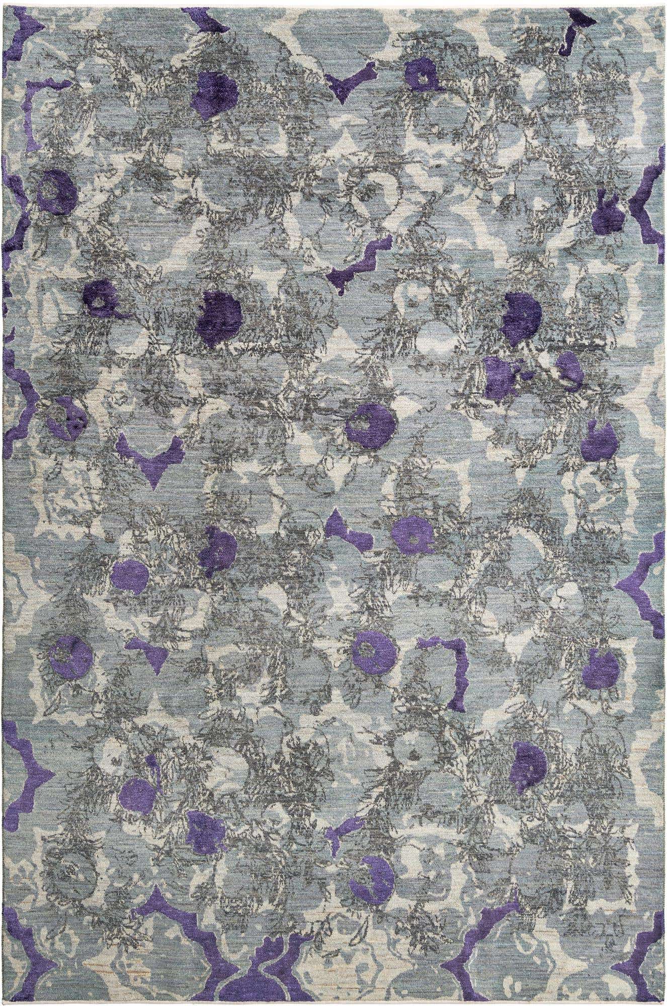 6' 6 x 9' 8 Hand Knotted Anar Rug