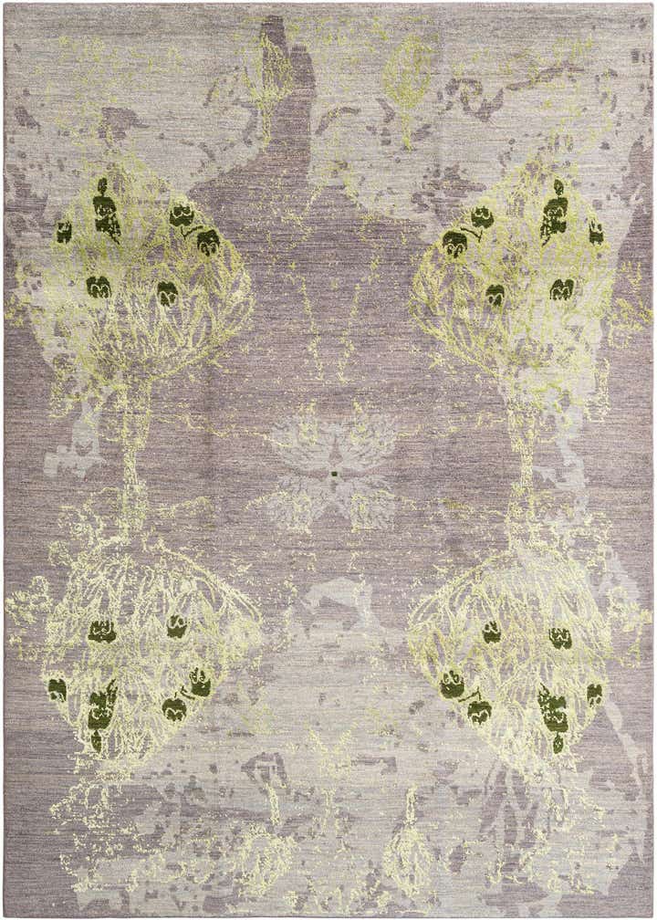 6' 9 x 9' 7 Hand Knotted Anar Rug