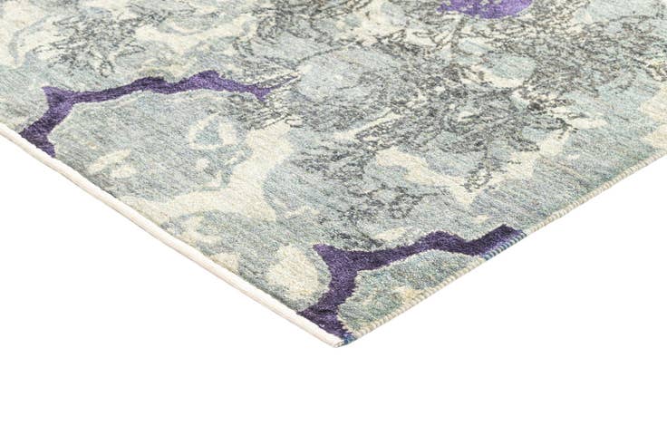 Detail image of 6' 4 x 9' 9 Hand Knotted Anar Rug