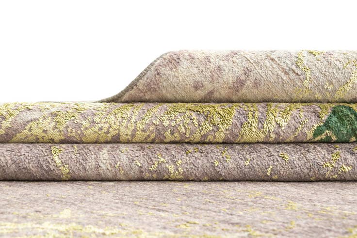 Detail image of 6' 6 x 9' 10 Hand Knotted Anar Rug
