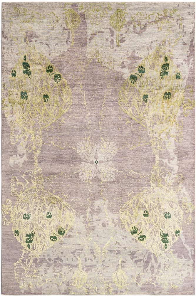 6' 6 x 9' 10 Hand Knotted Anar Rug