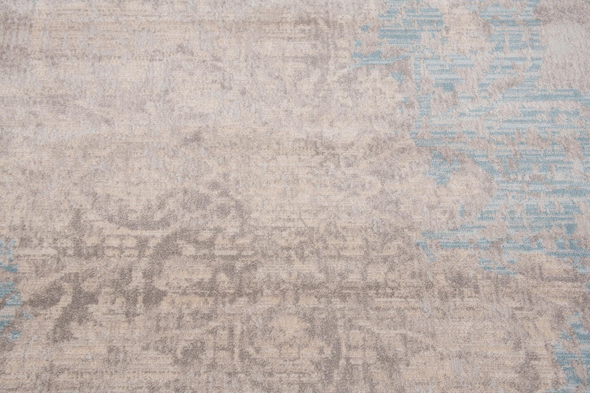 4' 10 x 8' Aqua Rug