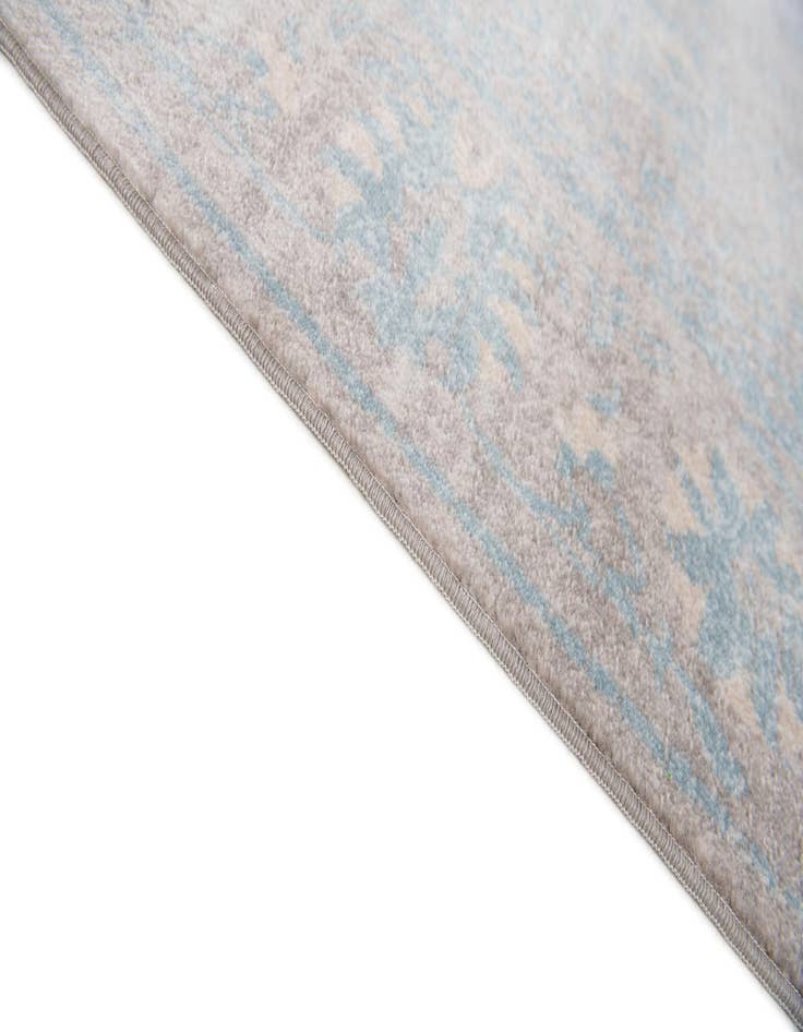 Detail image of 4' 10 x 8' Aqua Rug