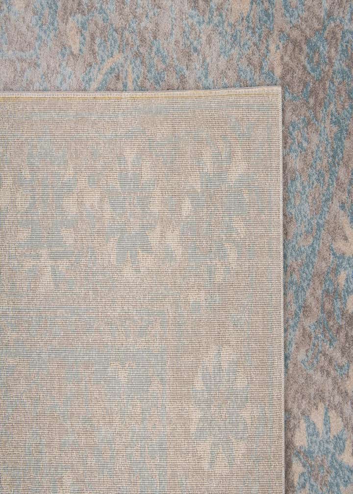 4' 10 x 8' Aqua Rug
