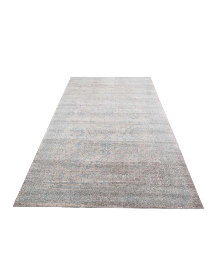 4' 10 x 8' Aqua Rug