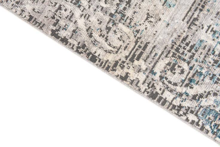 Detail image of 5' 3 x 7' 6 Aqua Rug