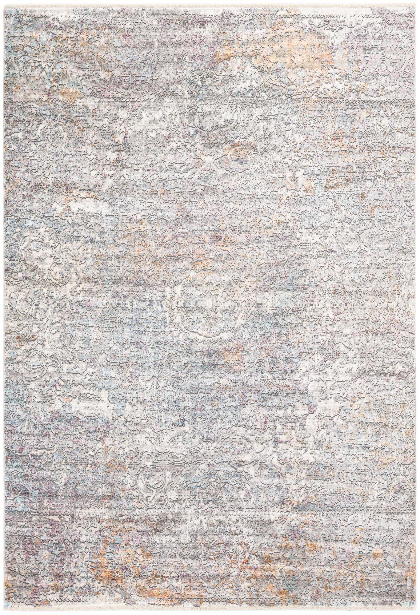 5' 3 x 7' 6 Aqua Rug
