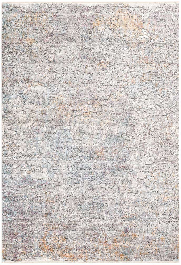 5' 3 x 7' 6 Aqua Rug