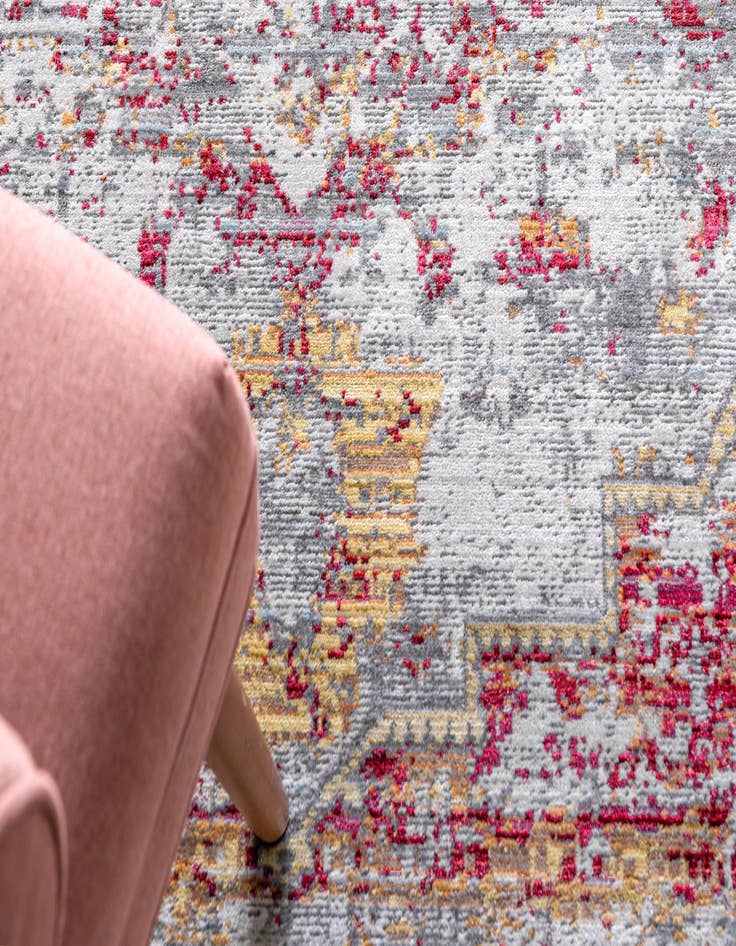 Detail image of 4' x 6' Aqua Rug