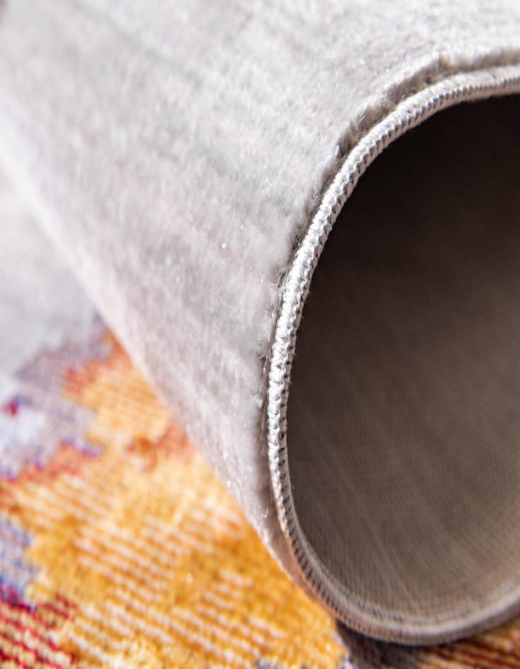 Detail image of 5' 3 x 7' 7 Aqua Rug