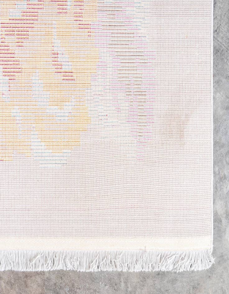 Detail image of 5' 3 x 7' 7 Aqua Rug